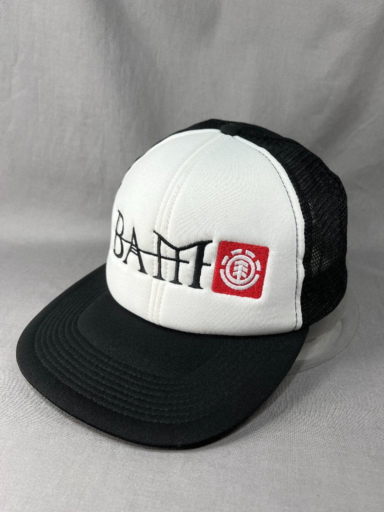 Vtg Bam Margera Element Snapback Hat Foam Trucker Heartagram Skateboarding Mens